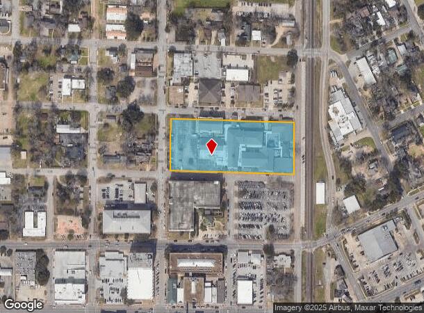  600 N Main St, Conroe, TX Parcel Map