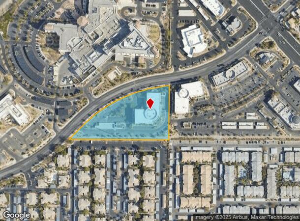  2865 Siena Heights Dr, Henderson, NV Parcel Map