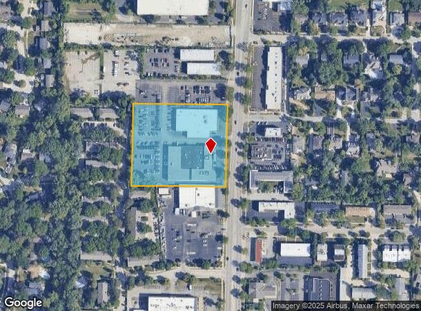 1610 Waukegan Rd, Glenview, IL Parcel Map