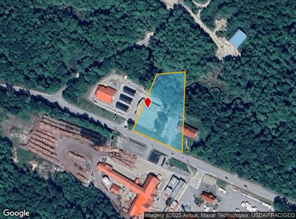  1267 Poland Spring Rd, Casco, ME Parcel Map