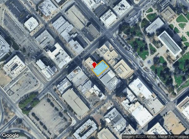  1140 Fulton St, Fresno, CA Parcel Map