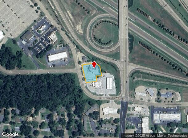  102 Clinton Center Dr, Clinton, MS Parcel Map