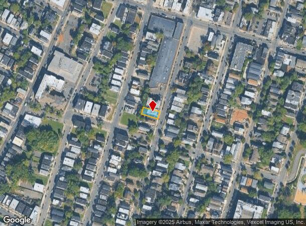  603 S 20Th St, Irvington, NJ Parcel Map