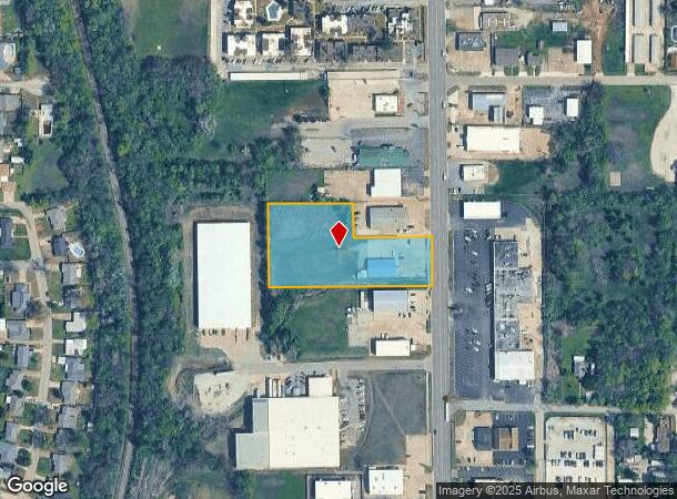  1624 N Harrison St, Shawnee, OK Parcel Map