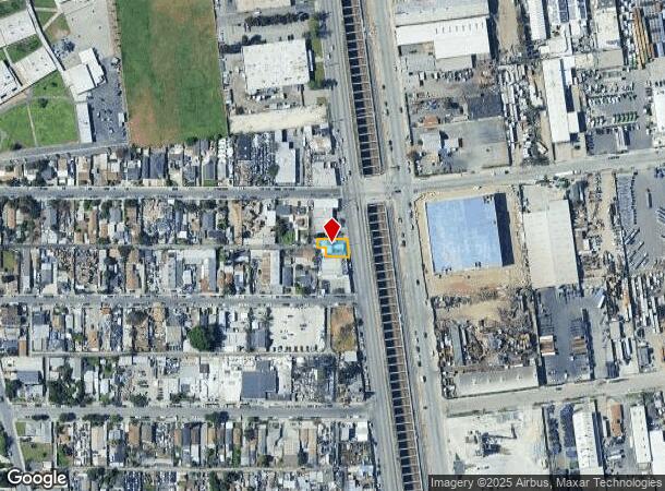  12415 S Alameda St, Compton, CA Parcel Map