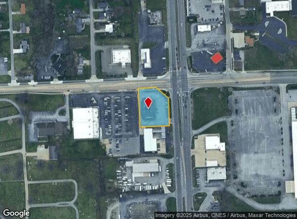  1425 N Coliseum Blvd, Fort Wayne, IN Parcel Map