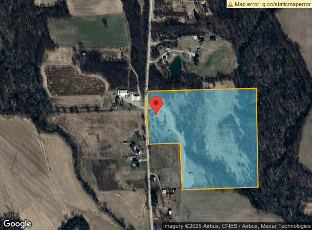  10489 Mooreville Rd, Saline, MI Parcel Map