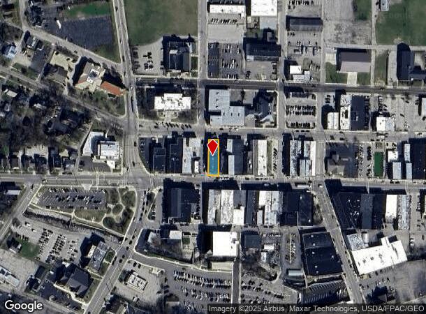  54 W Main St, Ashland, OH Parcel Map