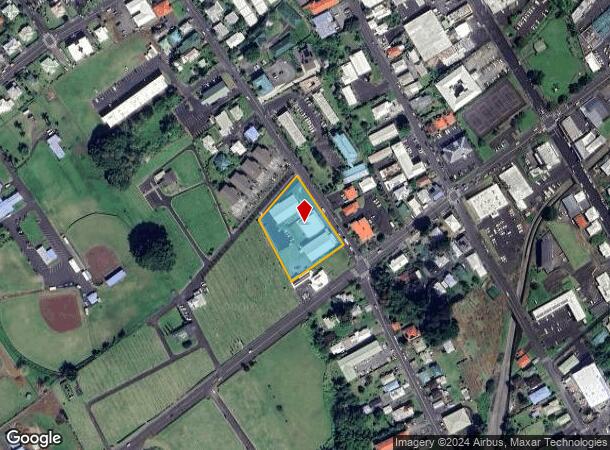  172 Kapiolani St, Hilo, HI Parcel Map