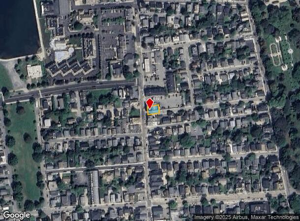  596 Thames St, Newport, RI Parcel Map