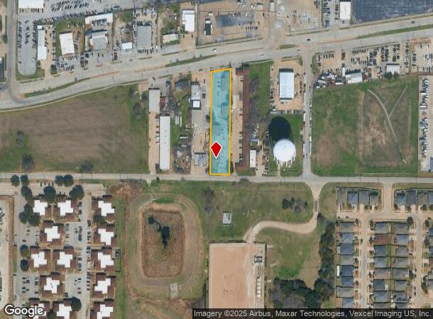 3016 E Abram St, Arlington, TX Parcel Map