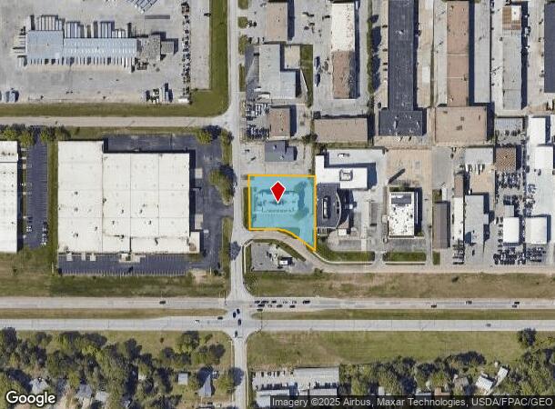  8998 L St, Omaha, NE Parcel Map