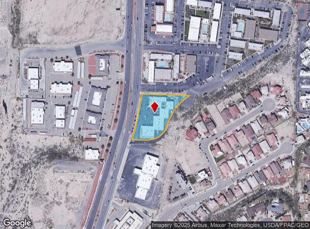  4700 N Mesa St, El Paso, TX Parcel Map