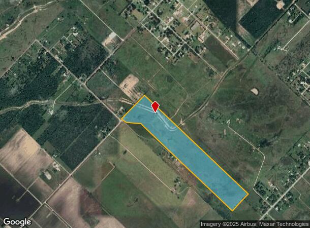 14435 Hurta Rd, Needville, TX Parcel Map