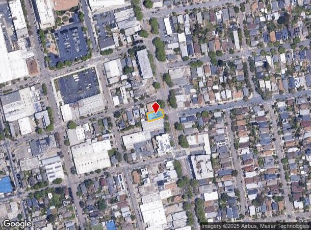  2732 San Pablo Ave, Berkeley, CA Parcel Map