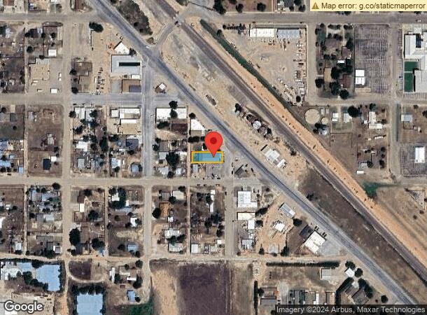  609 Avenue H, Shallowater, TX Parcel Map