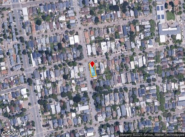 3107 California St, Berkeley, CA Parcel Map