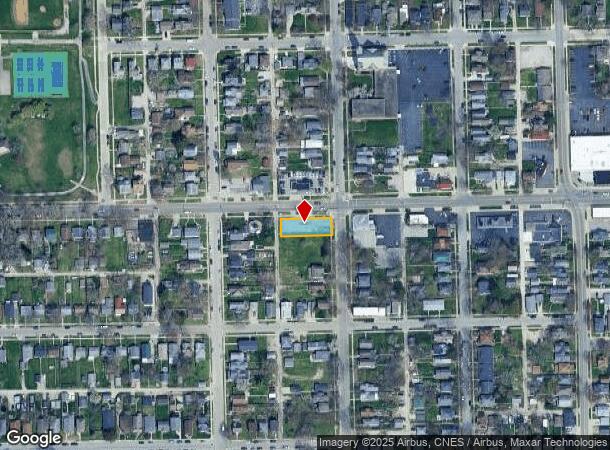 1535 Saint Marys Ave, Fort Wayne, IN Parcel Map