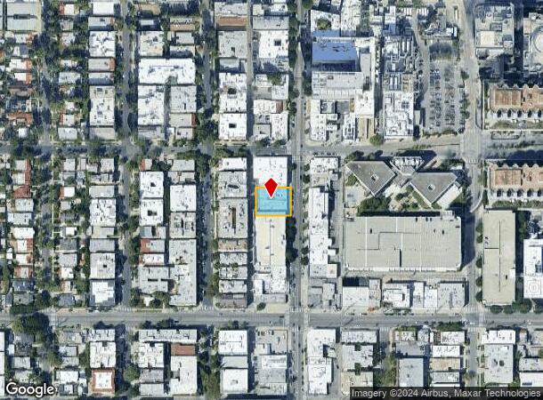  113 N Robertson Blvd, Los Angeles, CA Parcel Map