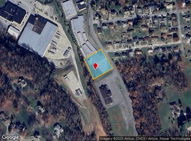  601 S Virginia Ave, Bridgeport, WV Parcel Map