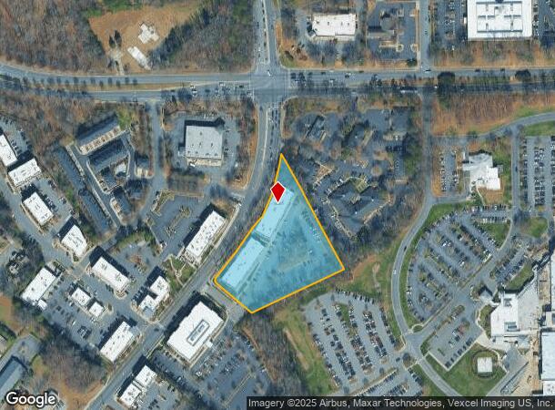  434 N Trade St, Matthews, NC Parcel Map