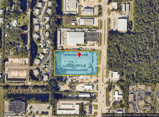  4570 Babcock St Ne, Palm Bay, FL Parcel Map
