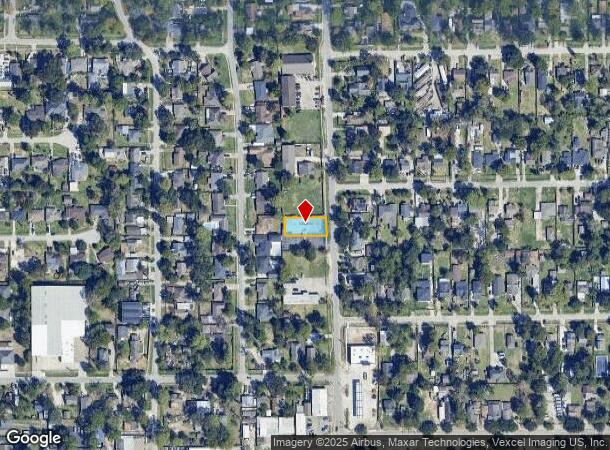 7615 Helmers St, Houston, TX Parcel Map