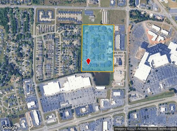 121 Margie Dr, Warner Robins, GA Parcel Map