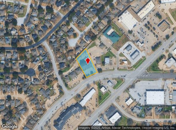 458 Mid Cities Blvd, Hurst, TX Parcel Map