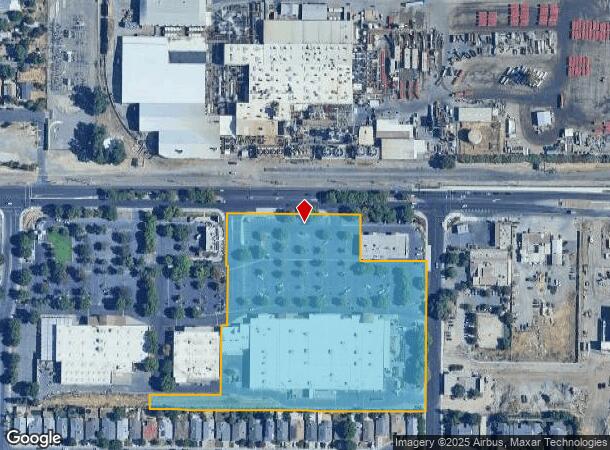  1382 E Main St, Woodland, CA Parcel Map