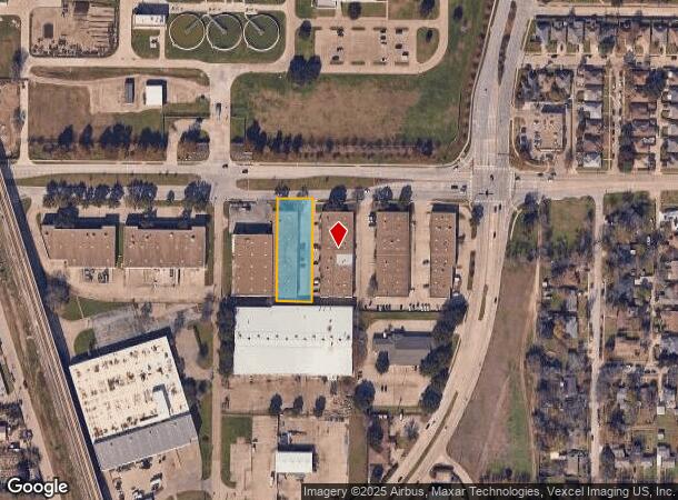 1325 Whitlock Ln, Carrollton, TX Parcel Map