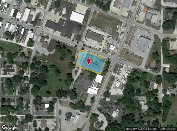  601 E Main St, Mahomet, IL Parcel Map