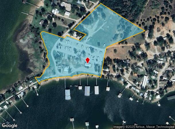  1239 Willow Beach Rd, Graford, TX Parcel Map