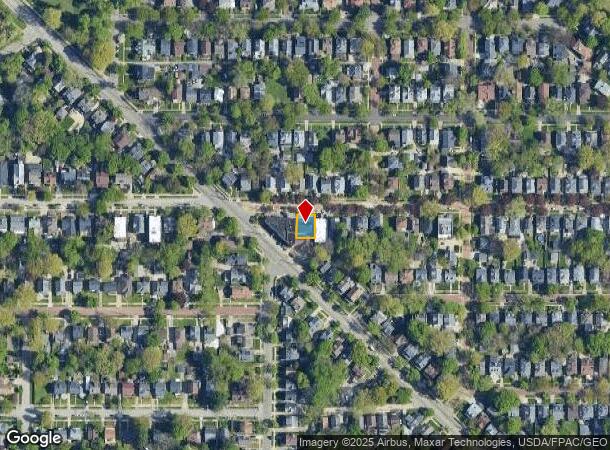  1030 Jefferson Ave, Akron, OH Parcel Map