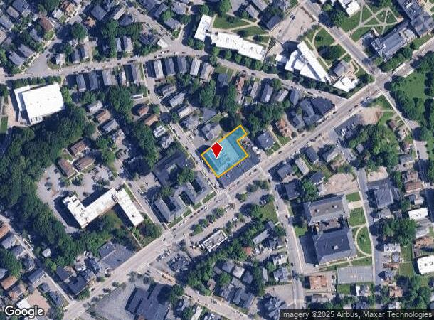  2 Clement St, Worcester, MA Parcel Map