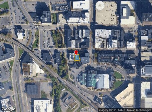 215 Walton St, Syracuse, NY Parcel Map