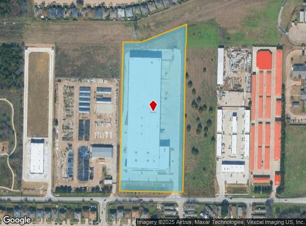 807 W Harris Rd, Arlington, TX Parcel Map
