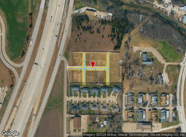  1700 Robinson Rd, Grand Prairie, TX Parcel Map