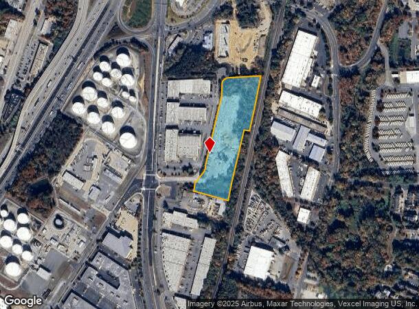 8201 Terminal Rd, Lorton, VA Parcel Map