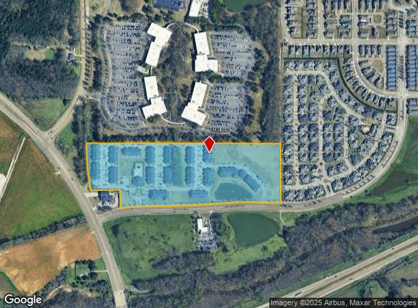 1692 S Shea Rd, Collierville, TN Parcel Map