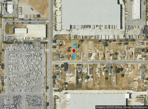  15746 Rose Ave, Fontana, CA Parcel Map
