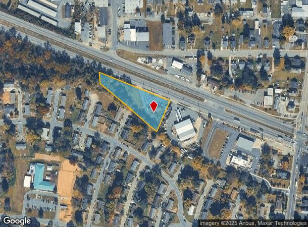306 W Pulaski Hwy, Elkton, MD Parcel Map