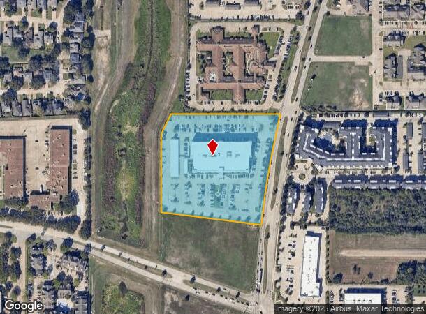  2051 Greenhouse Rd, Houston, TX Parcel Map