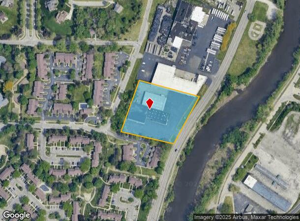  1111 James P Cole Blvd, Flint, MI Parcel Map