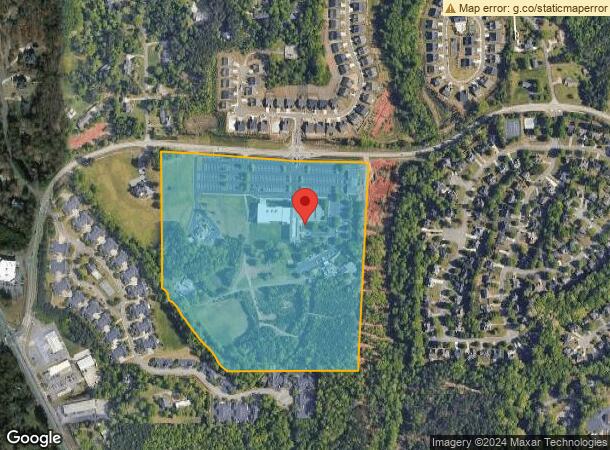  1595 Sawnee Dr, Cumming, GA Parcel Map