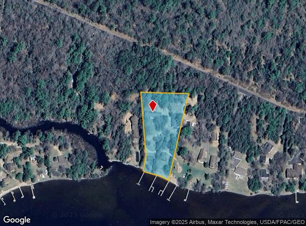 8475 Hillcrest Ln, Saint Germain, WI Parcel Map