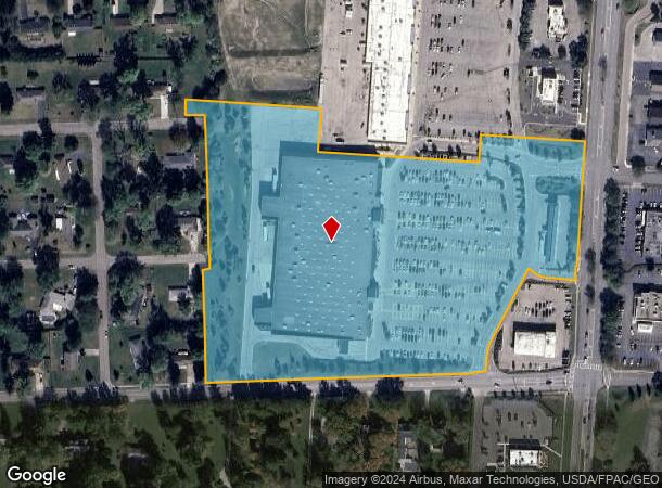  1095 S Main St, Centerville, OH Parcel Map