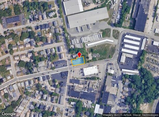  633 Winter St, Woonsocket, RI Parcel Map