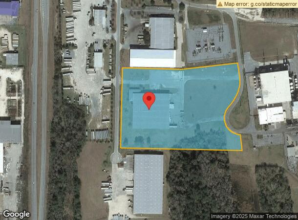  5815 Production Way, Valdosta, GA Parcel Map