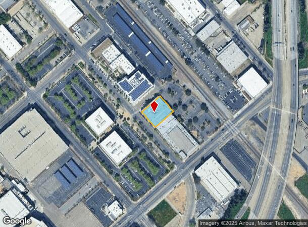  680 P St, Fresno, CA Parcel Map